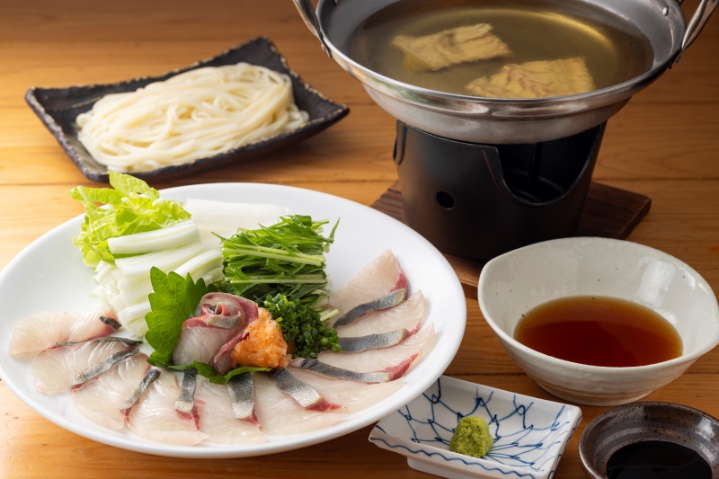 旬彩ながや　刺しゃぶセット