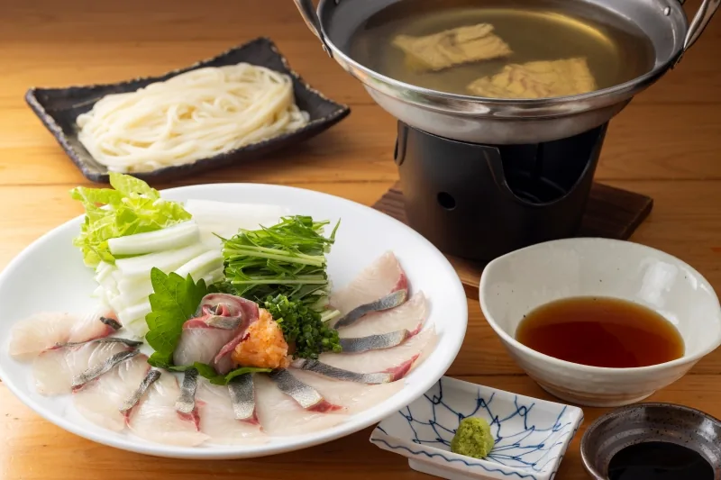 旬彩ながや　刺しゃぶセット
