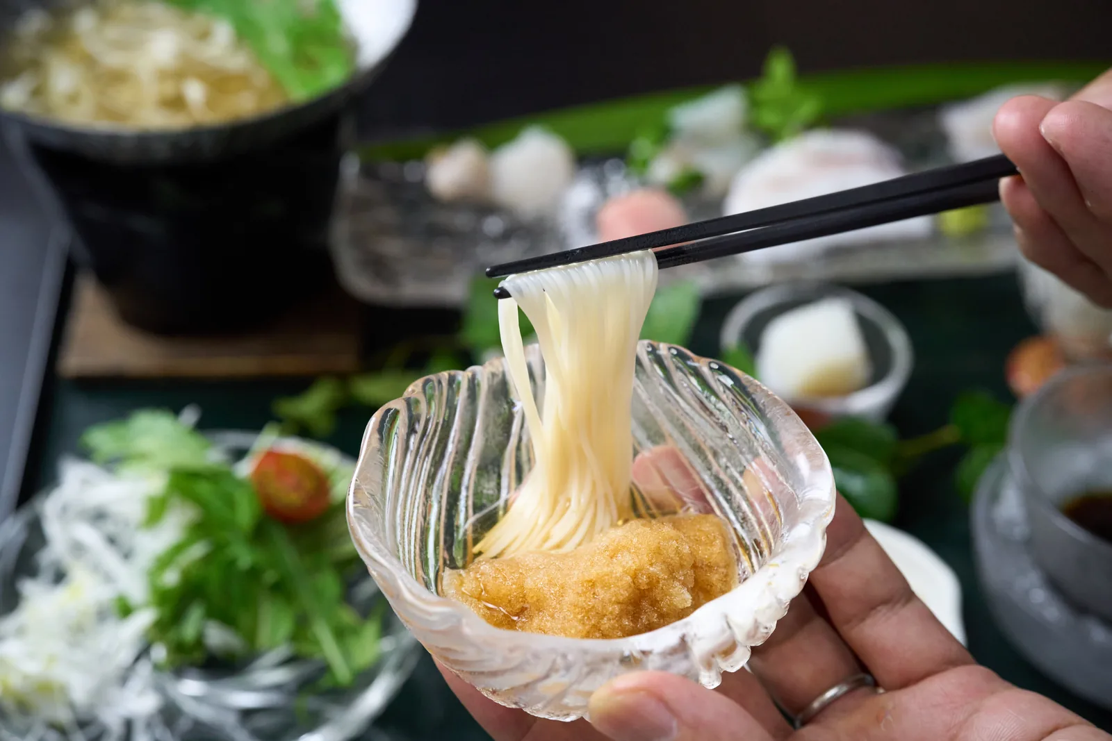 贅沢 刺しゃぶ御膳 写真5
