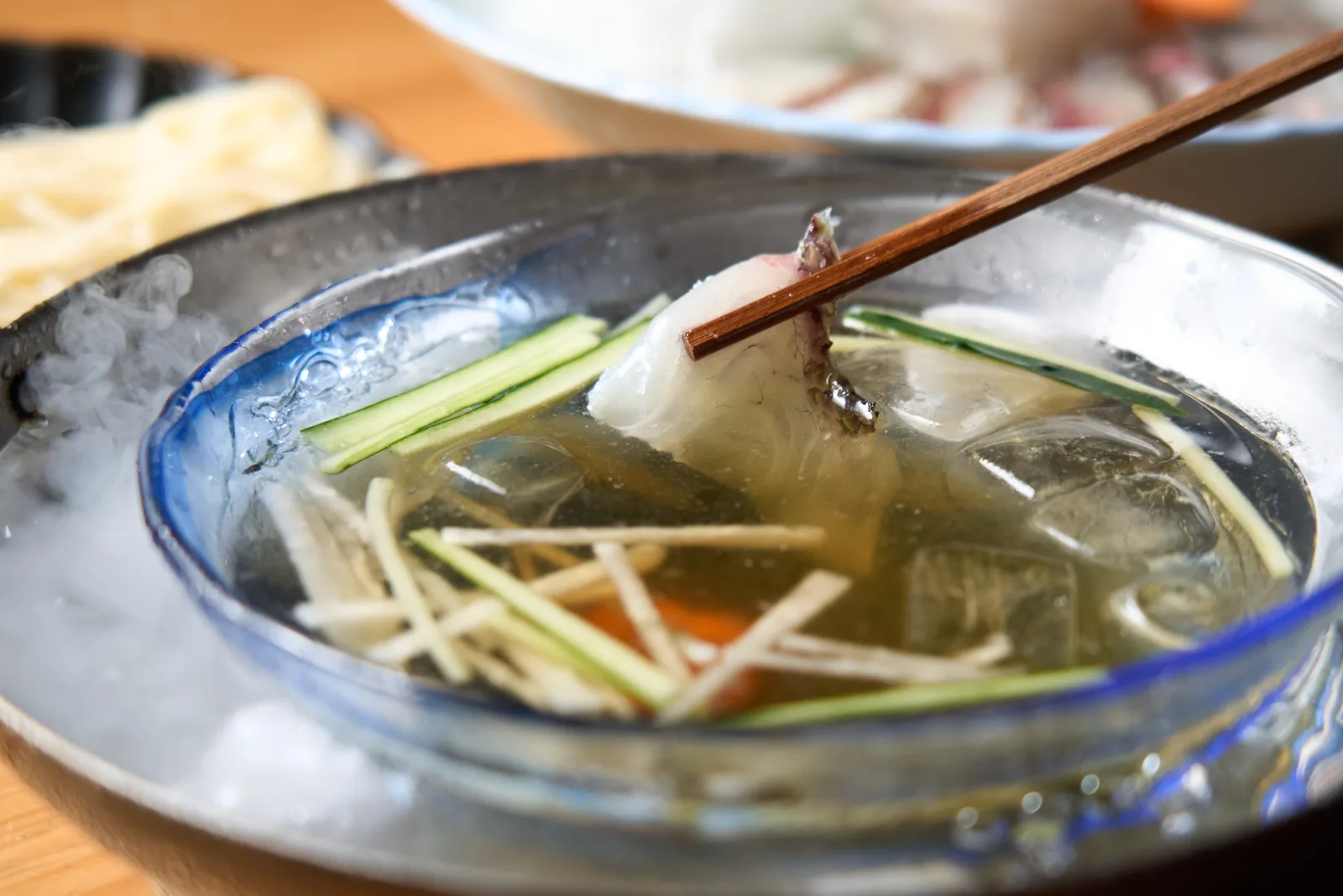 ゆうこう真鯛の夏の刺しゃぶ 写真1
