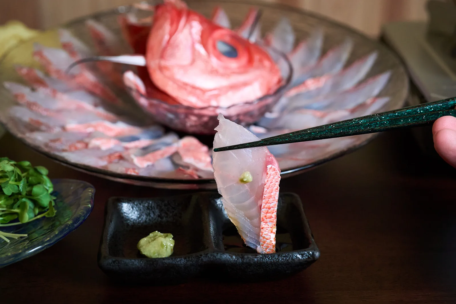 平金目のながさき刺しゃぶ ～夏の和華蘭仕立て～ 写真2