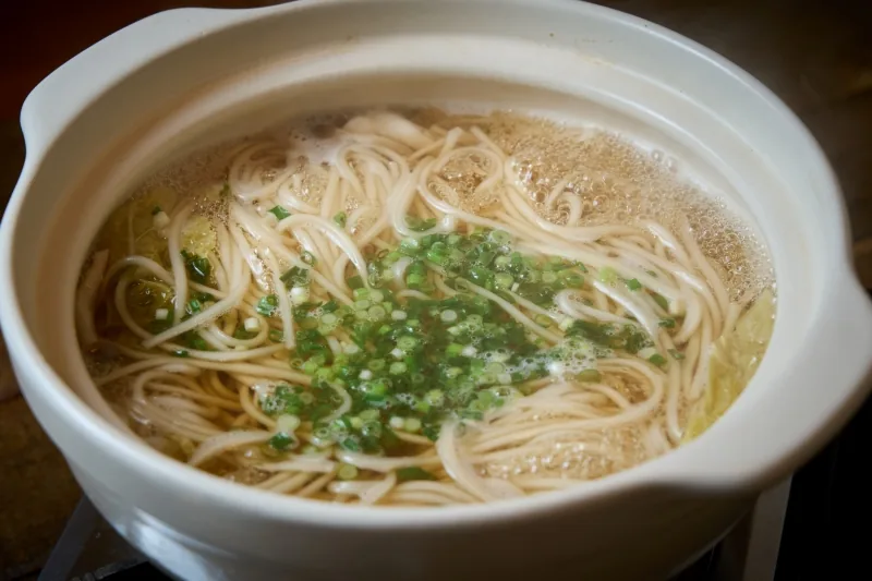 甲田食堂の刺しゃぶ・料理写真 4