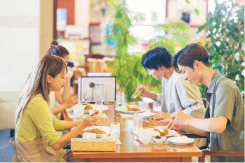 御菓子司はたなか 本店　カフェ 「シルキーダイニング」