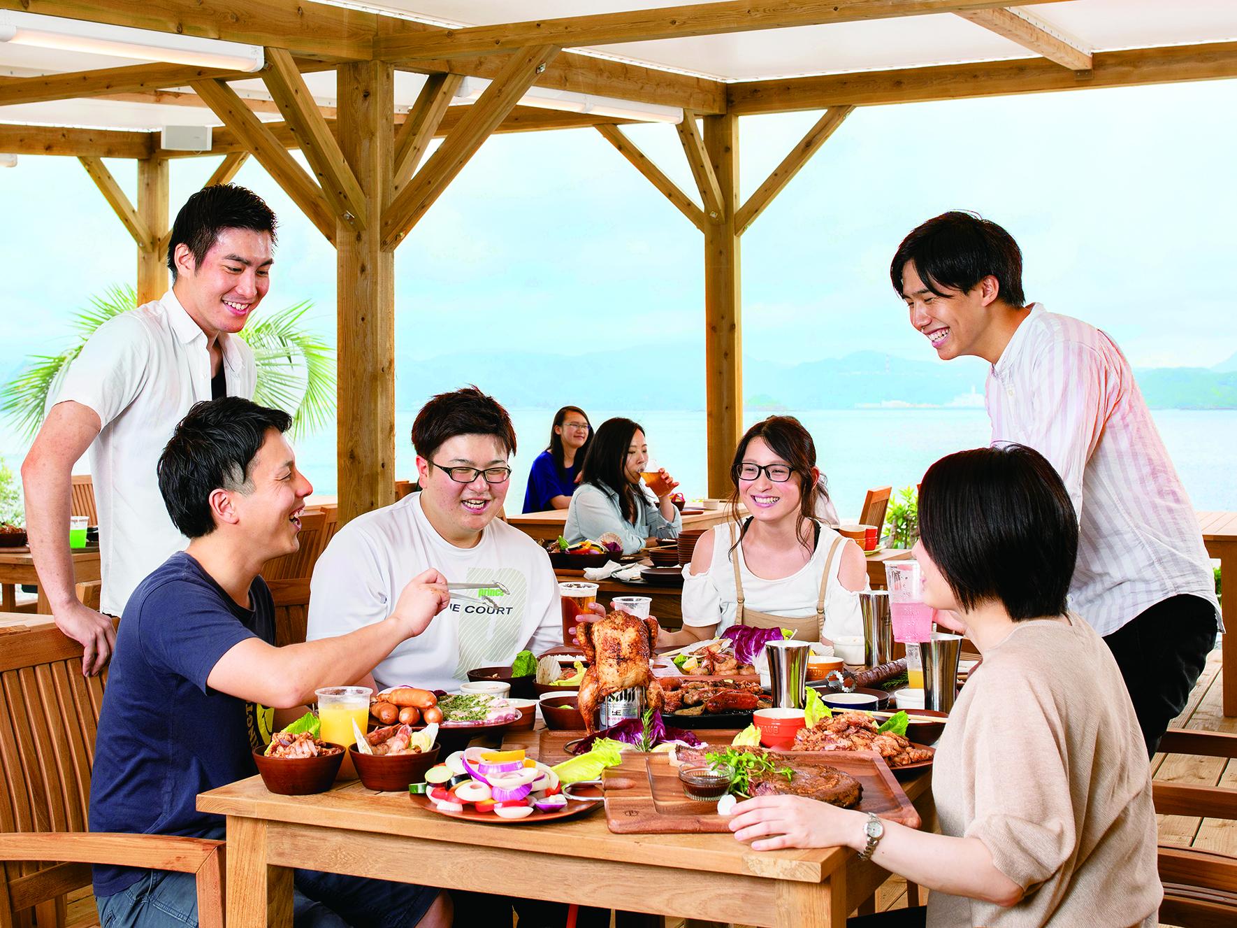 【アイランドナガサキからのお知らせ】天候を気にせず屋外で楽しめる!アイランドナガサキの食べ放題BBQ-1