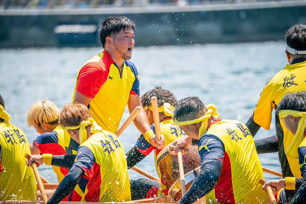 優勝を目指した真剣勝負