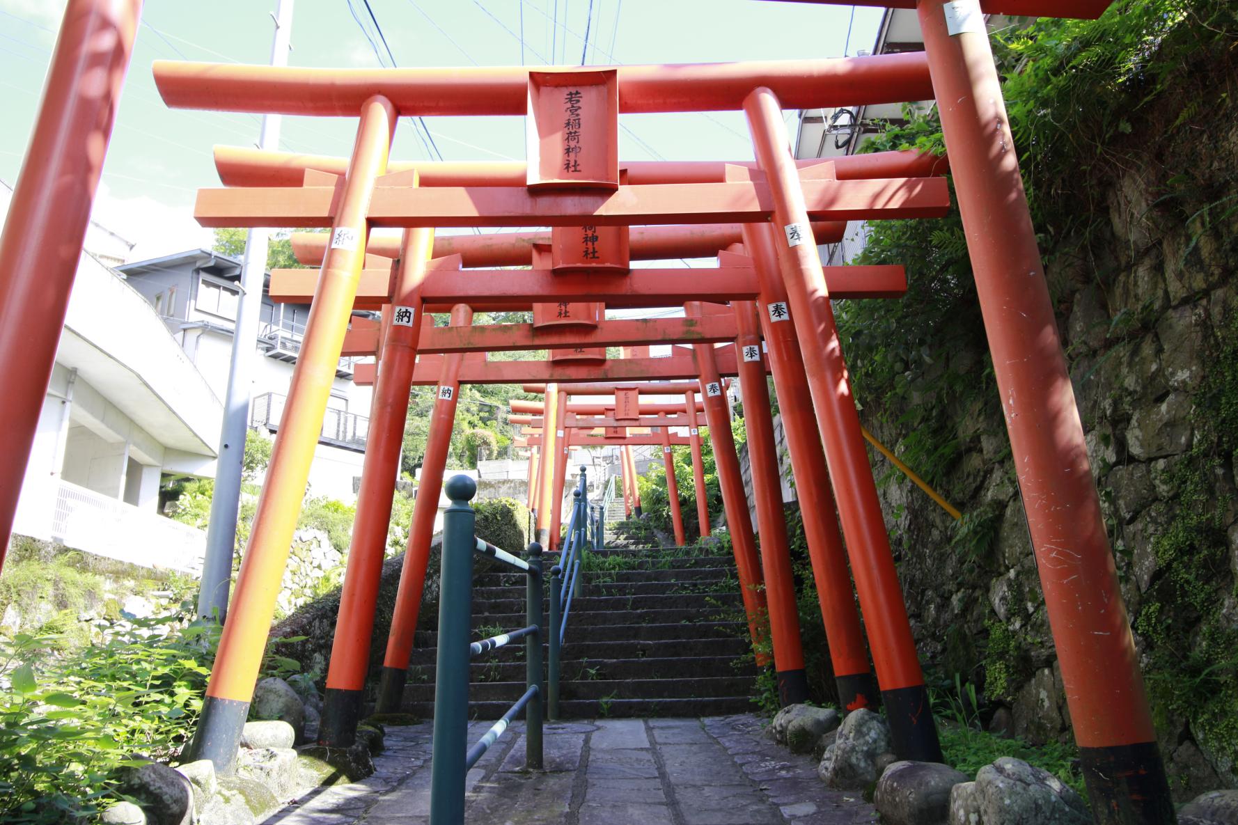 竹ン芸の若宮稲荷神社周辺散策
