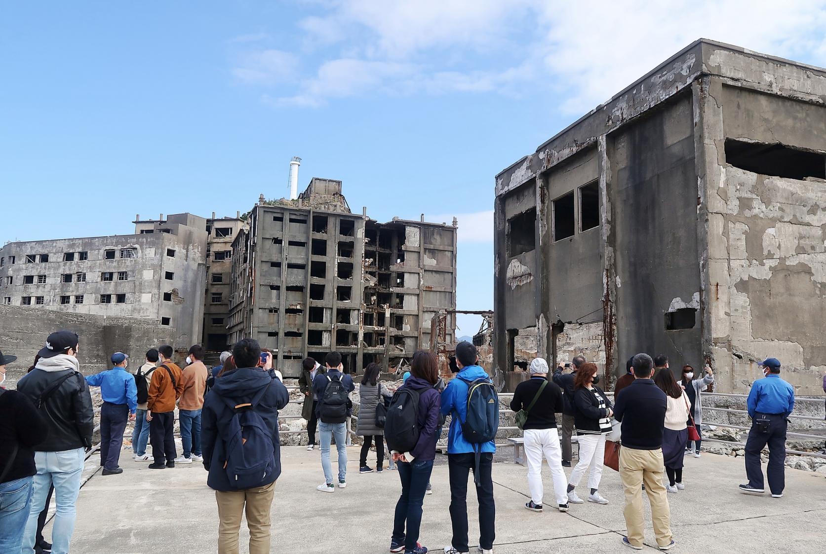 端島（軍艦島）上陸