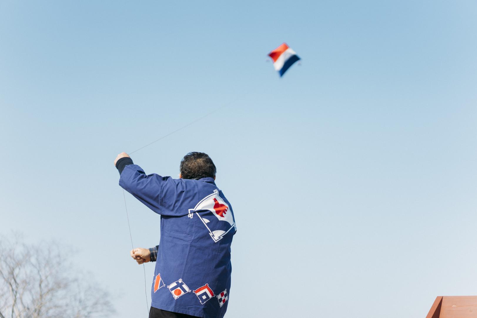 長崎の伝統を体験 長崎ハタ揚げ大会