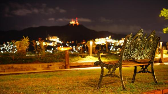 ライトアップも楽しめる「グラバー園」からの夜景-4