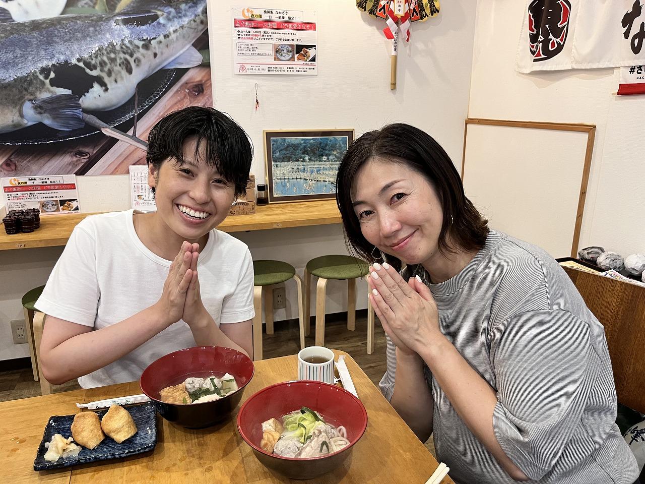 【学習プログラム】長崎ふぐ料理作り体験　③すり身入りちゃんこ鍋＆ふぐ出汁いなり寿司作り-5