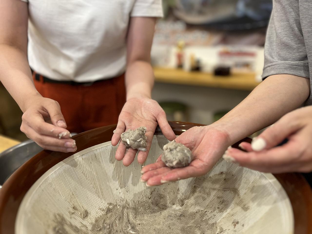 【学習プログラム】長崎ふぐ料理作り体験　③すり身入りちゃんこ鍋＆ふぐ出汁いなり寿司作り-1