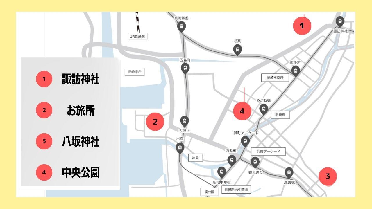 ◆各踊場周辺のおすすめスポット-0