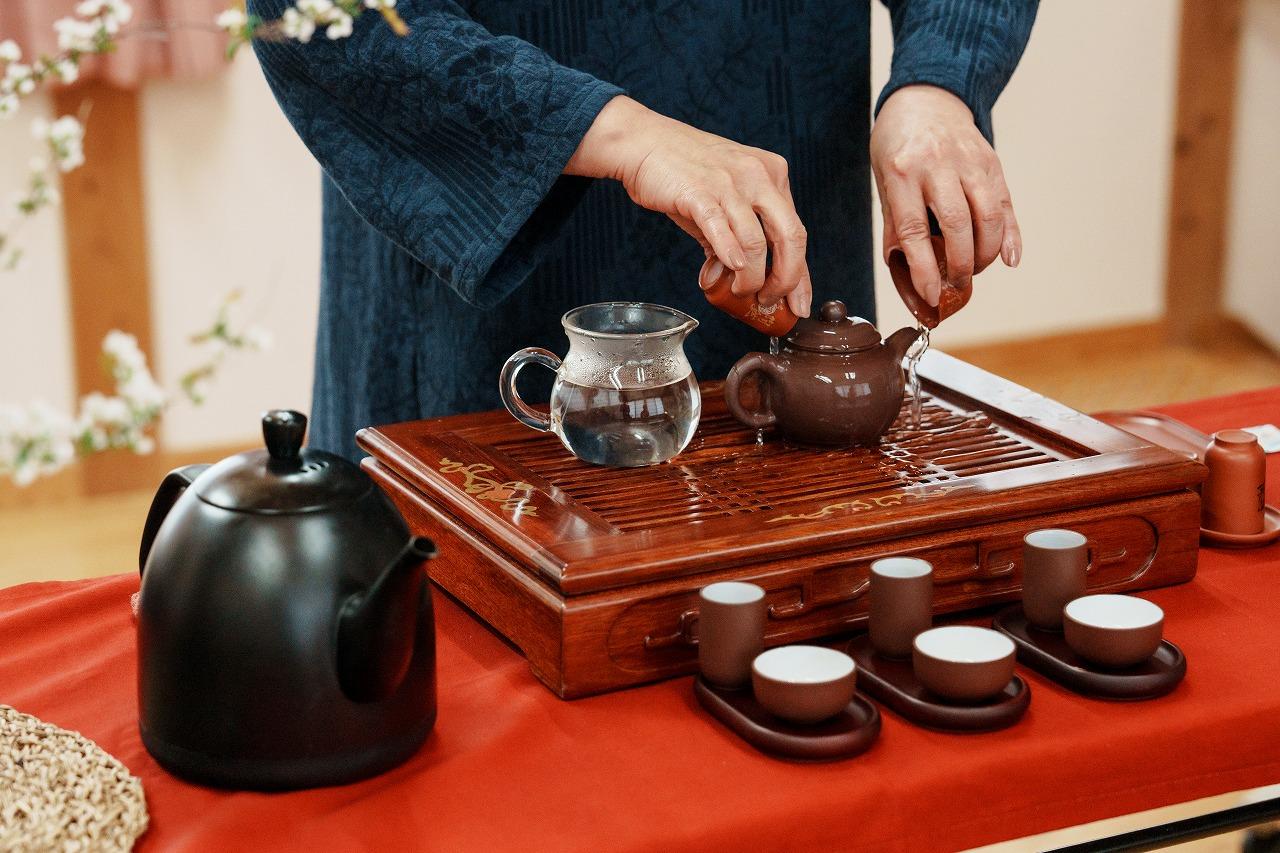 【学習プログラム】中国茶体験（中国のお菓子つき）-2
