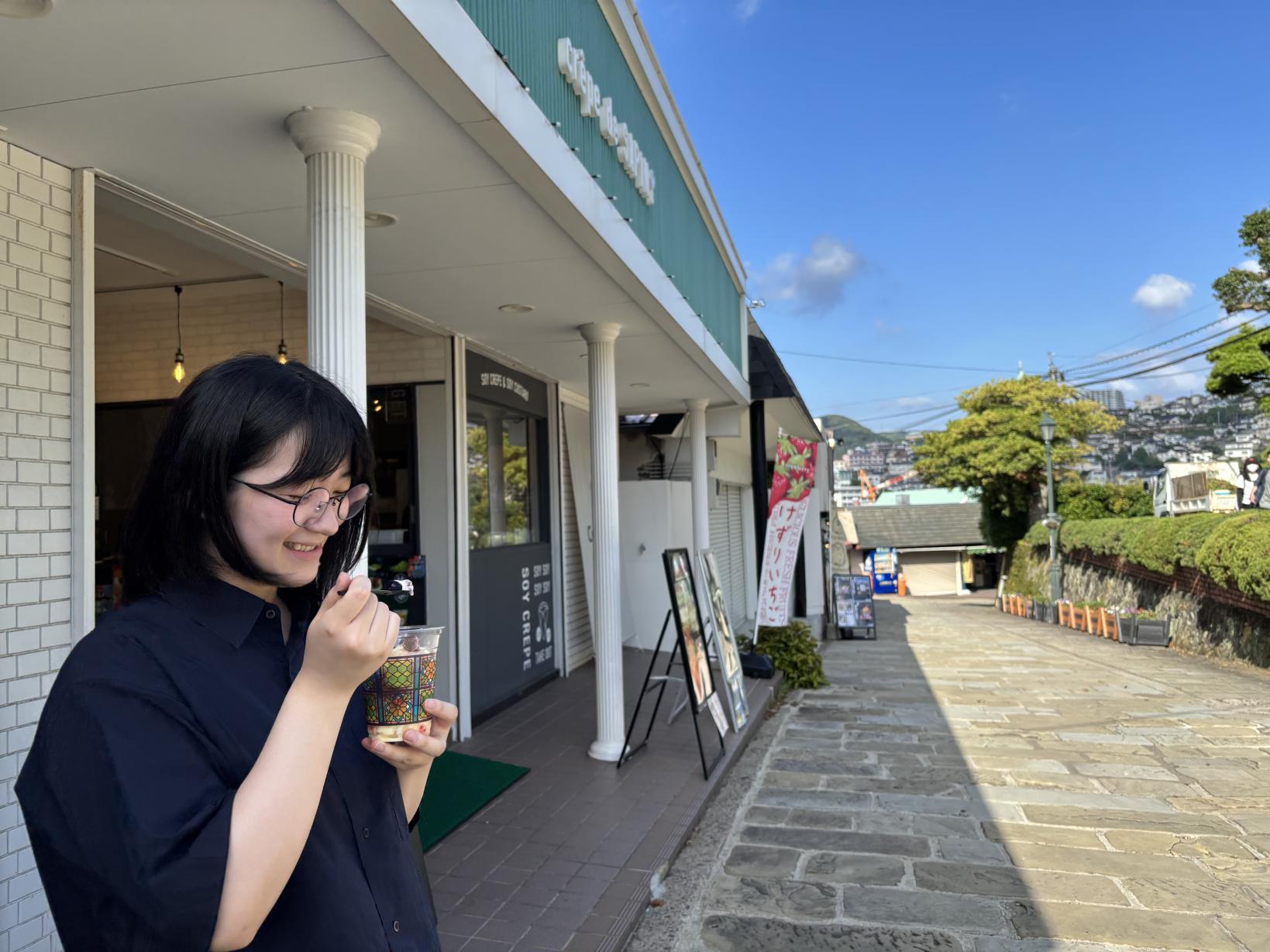 ＜長崎市中心部：南山手エリア＞crêpe de SAPIN（クレープ ド サパン）-1