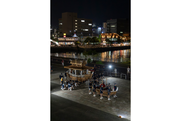場所踏み（奉納の稽古）-0