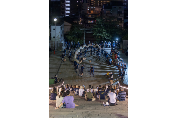場所踏み（奉納の稽古）-2