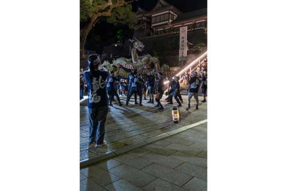 場所踏み（奉納の稽古）-8