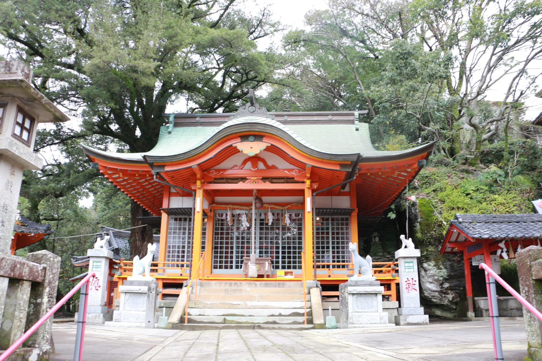 竹ン芸の若宮稲荷神社周辺散策-1
