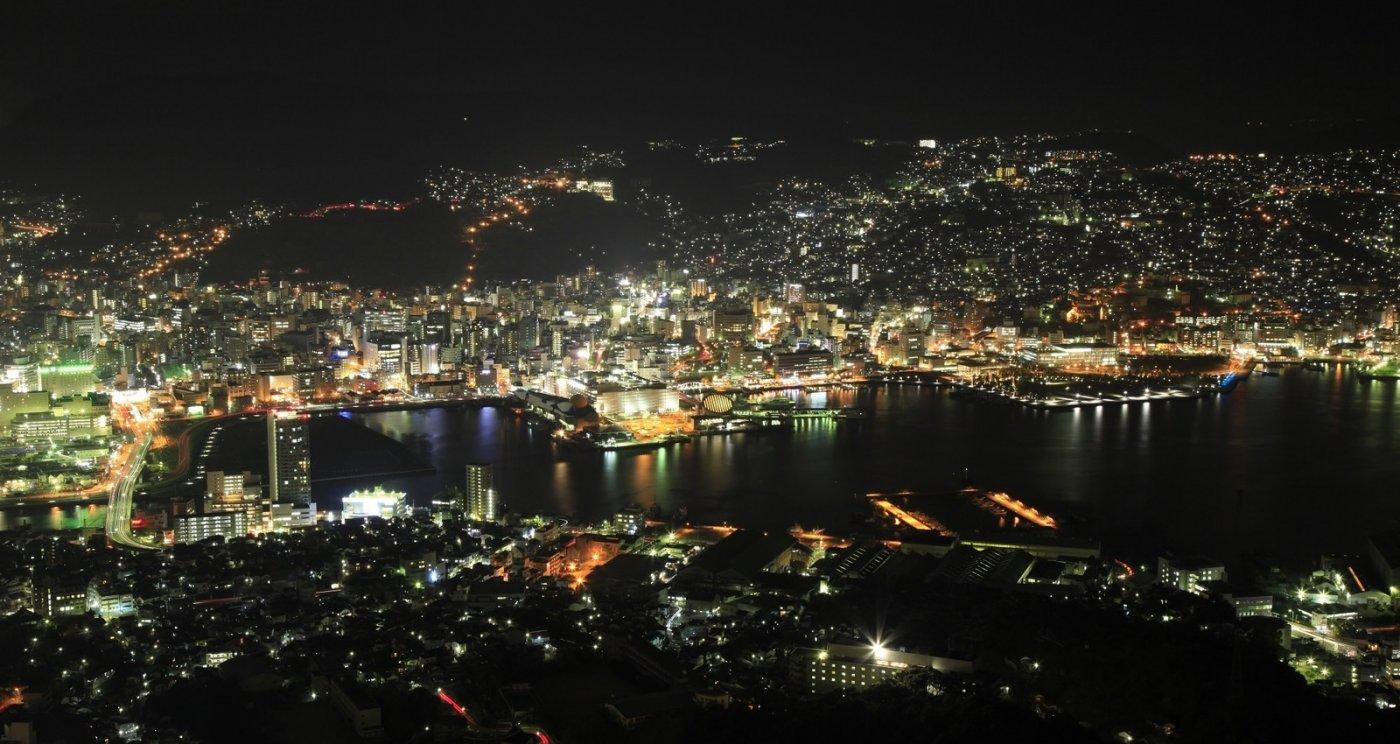 稲佐山の夜景-1