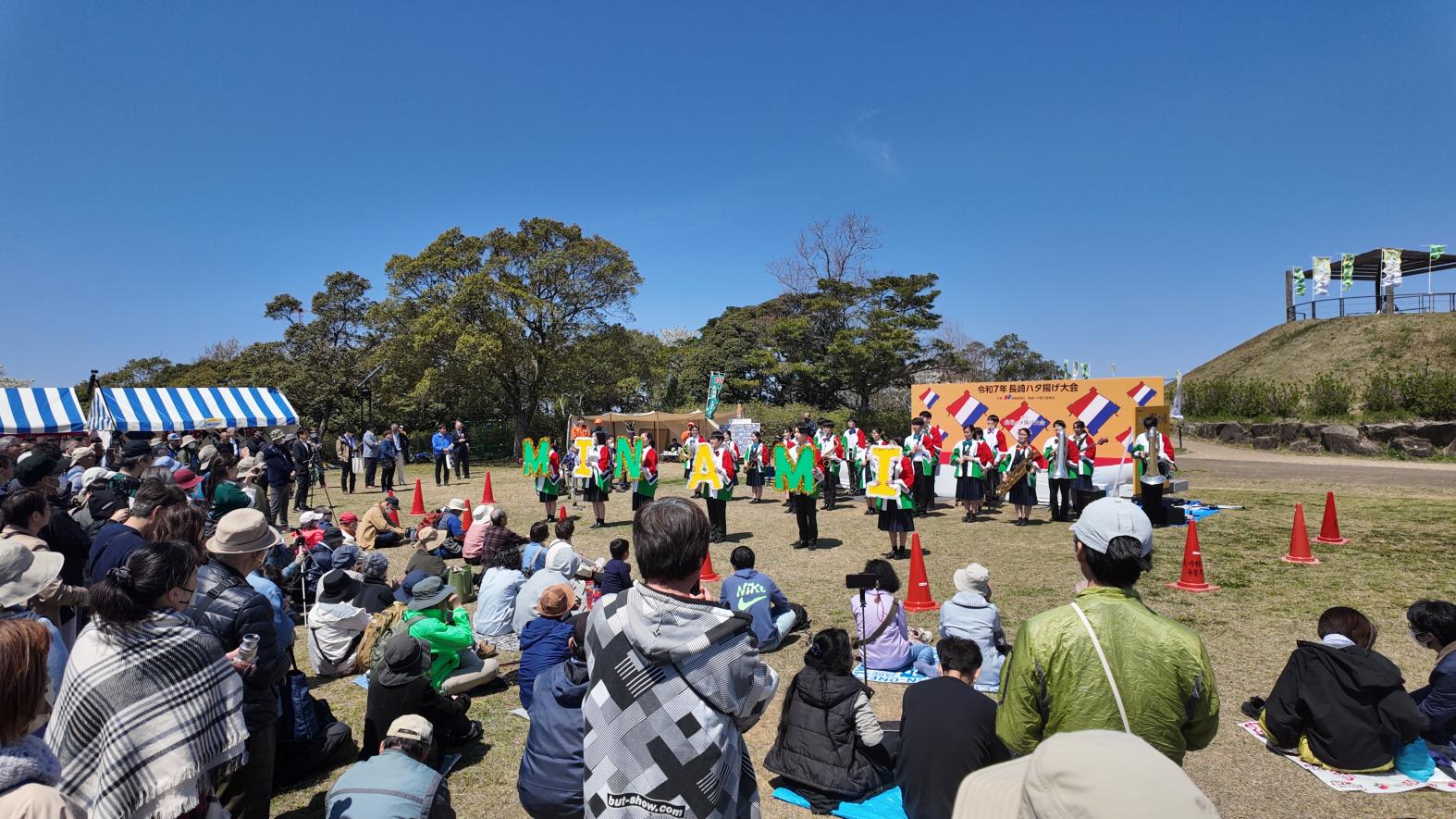 長崎ハタ揚げ大会　-1