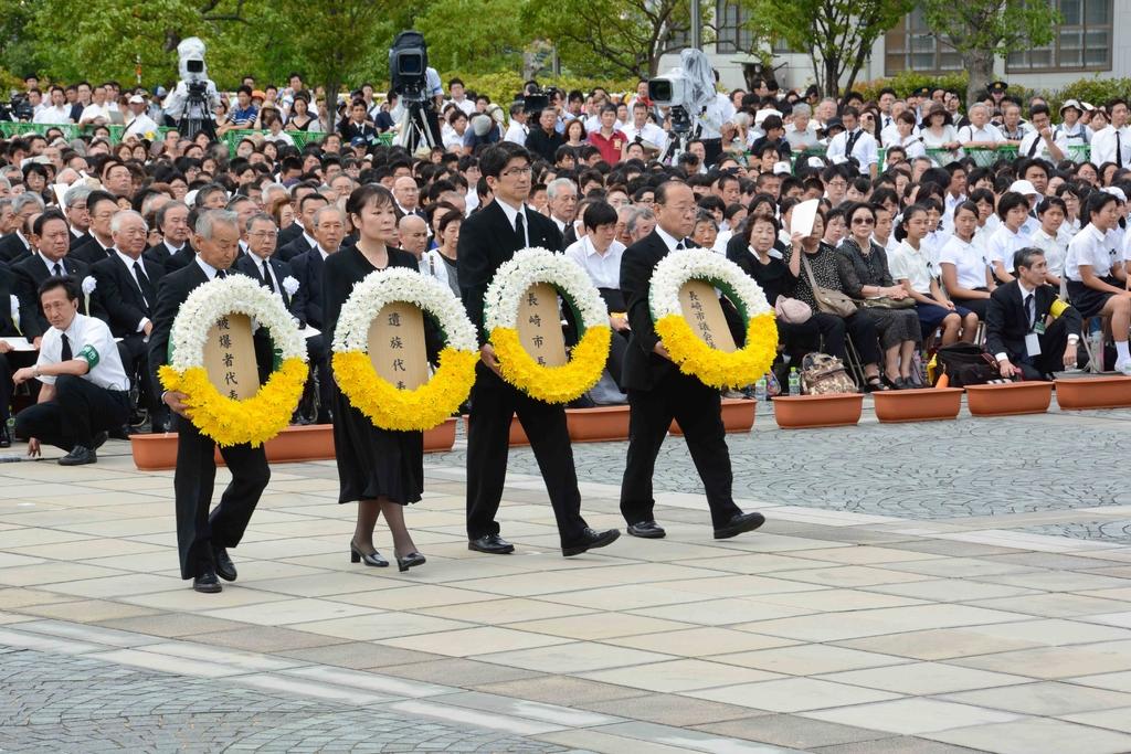 長崎原爆犠牲者慰霊平和祈念式典-1
