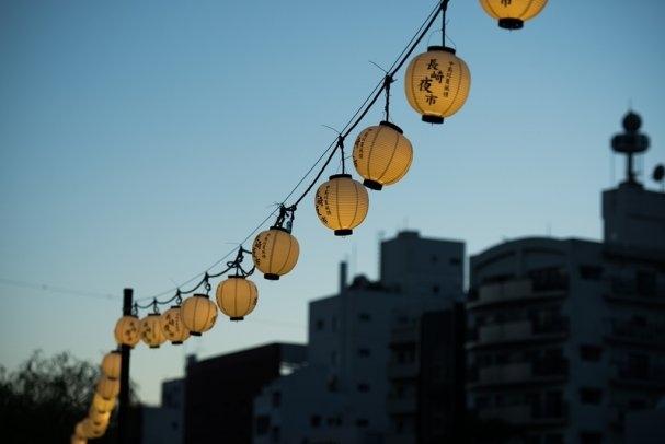 中島川夏風情～長崎夜市-1