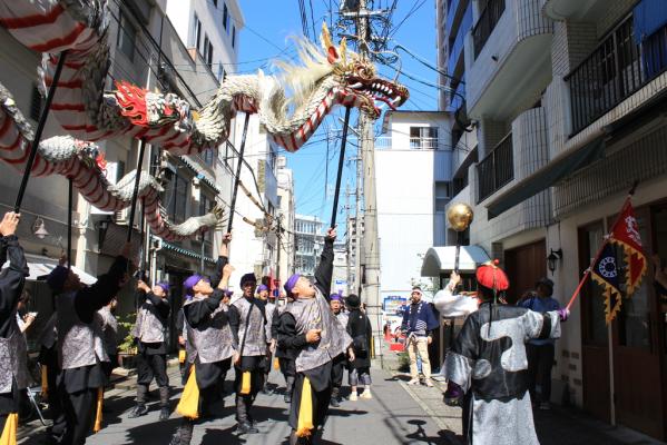 長崎くんち　庭先廻り-1